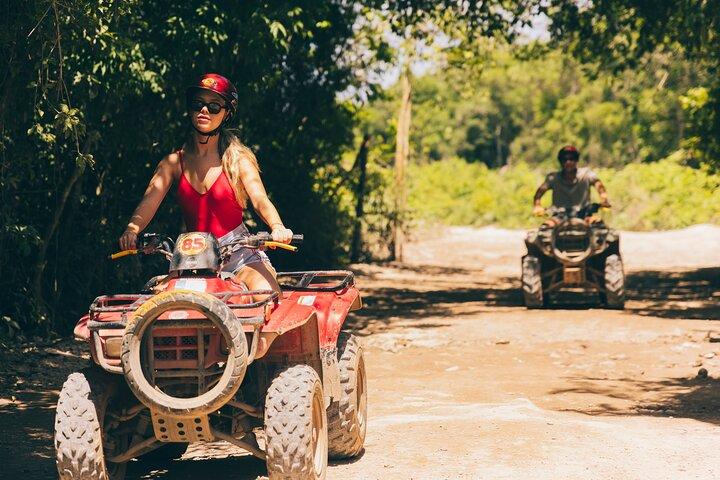 Half-Day ATV, Zipline & Cenote Swim with Lunch & Pickup