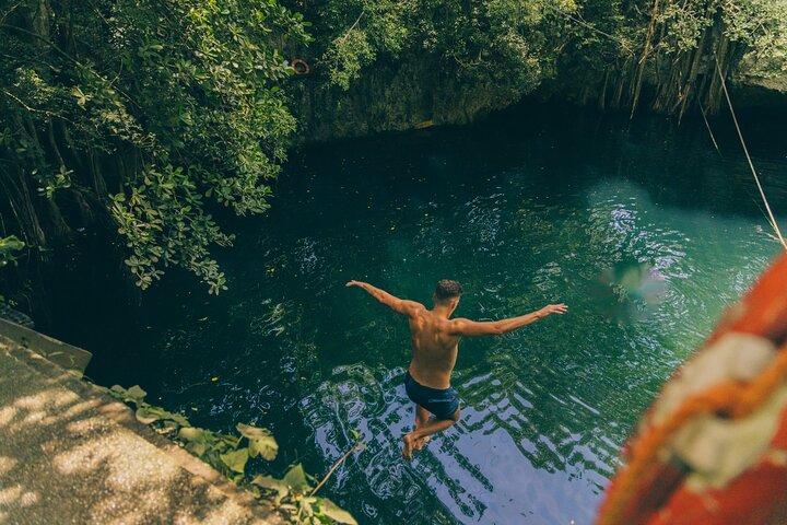Half-Day ATV, Zipline & Cenote Swim with Lunch & Pickup