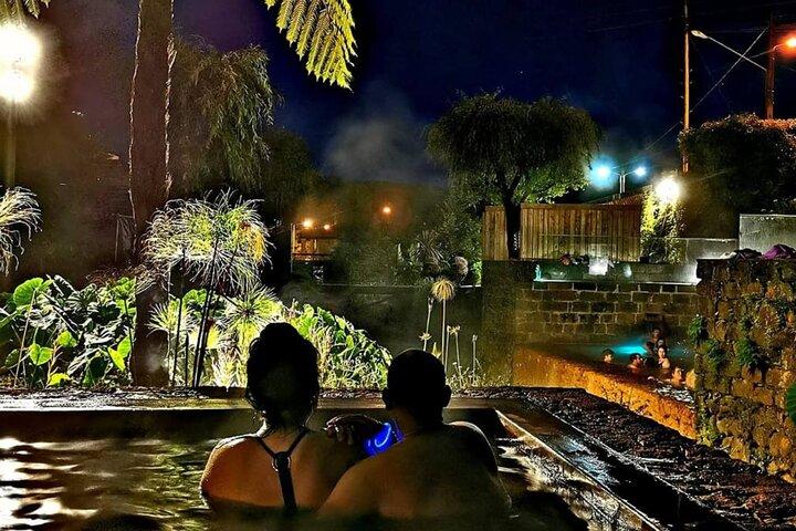 Furnas: Dona Beija NIght Thermal Pool Experience with Tickets