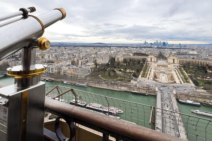 Eiffel Tower Top Floor Access by Stairs & Elevator Tour