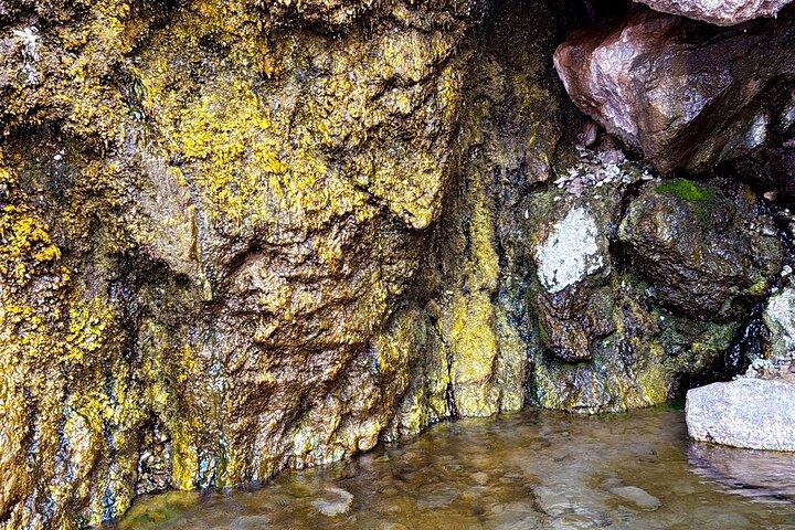 Goldstrike Hot Springs and 124 Degree Magma Heated Waterfall Hike