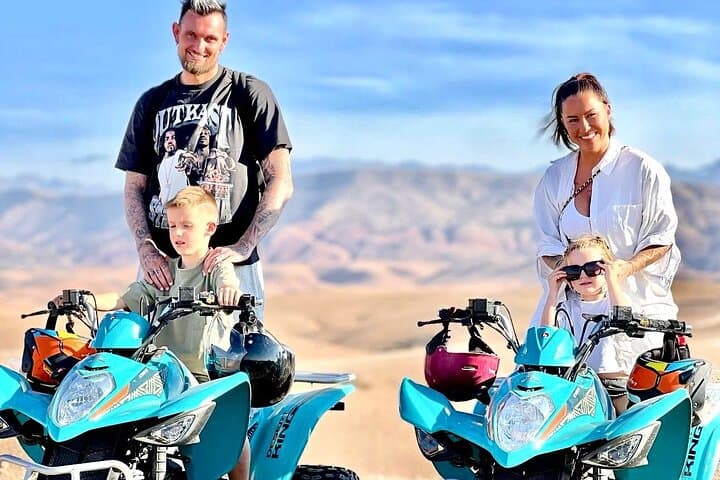 Agafay Desert Adventure: Quad, Camel Ride & Dinner Show