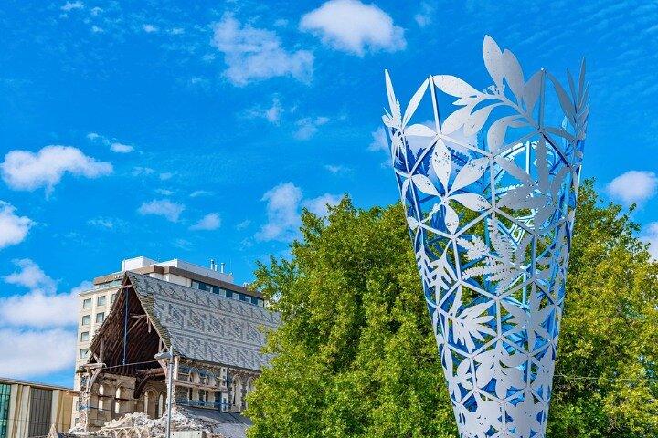 Christchurch City Self Guided Walking Tour with an APP