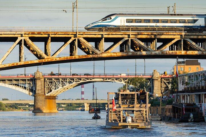 Vistula River Cruise with Polish Food and Drinks from Warsaw