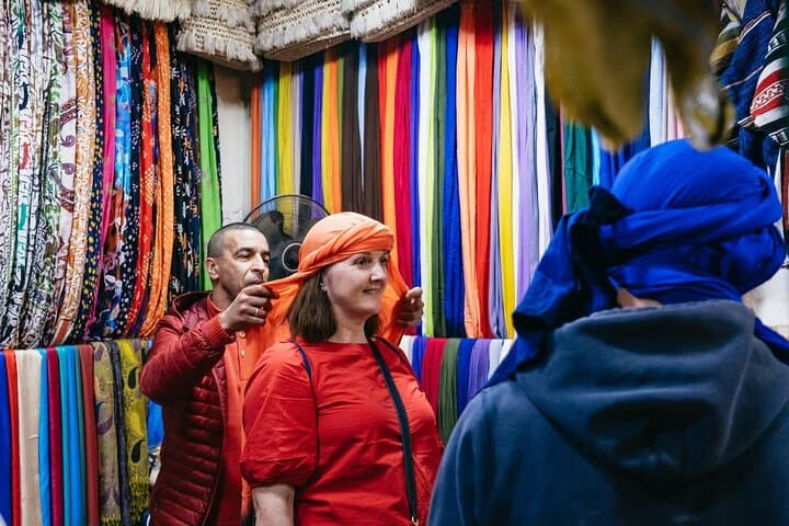 Marrakech Private Shopping Tour in the Souks with Local Guide