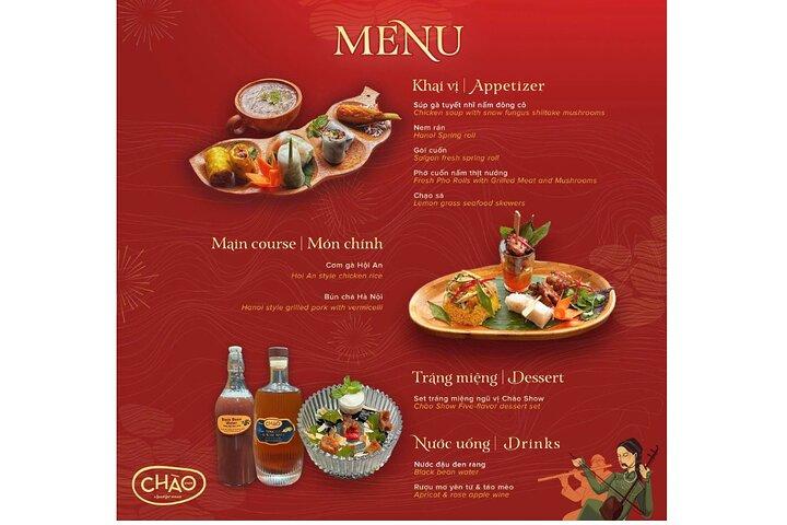 Ho Chi Minh: Chào Show with Dinner & Hotel Pickup