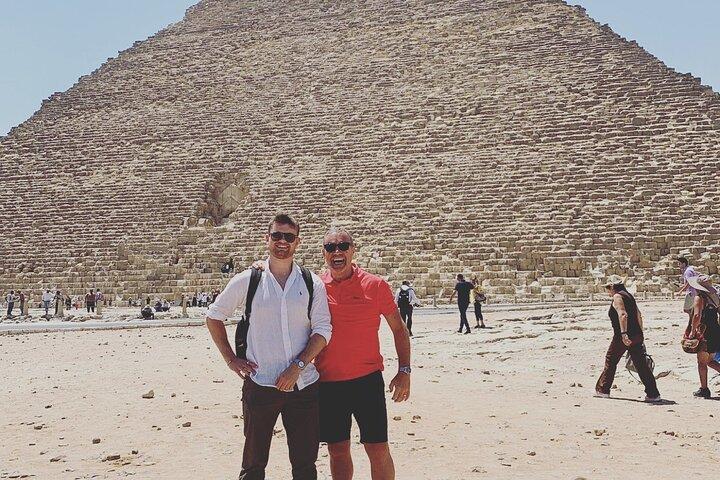 Layover Tour to Pyramids & Camel Ride with Airport Transfers