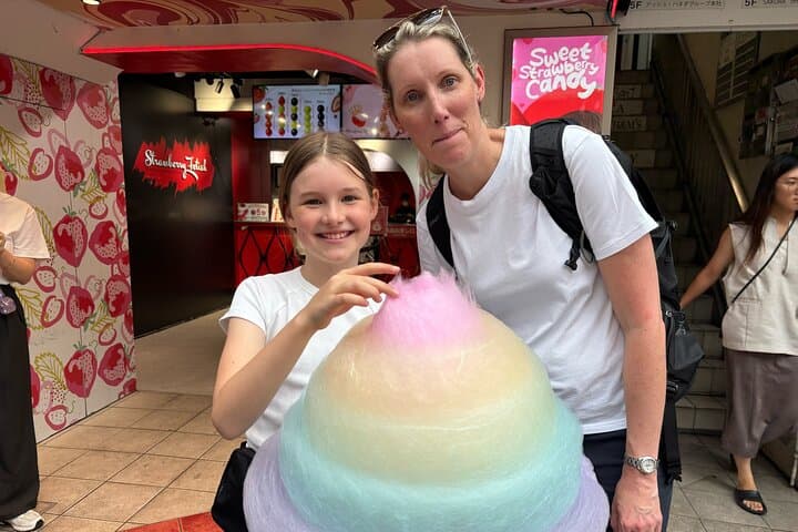 Yummy Harajuku Colorful Family Food Tour Kids Free by Expert