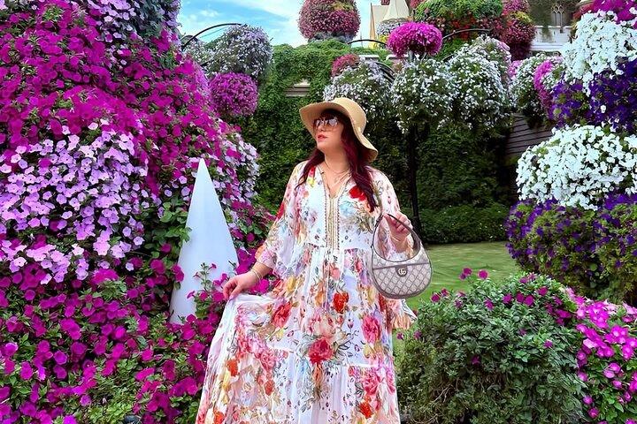 Dubai Miracle Garden Entry Ticket with Transfer Option