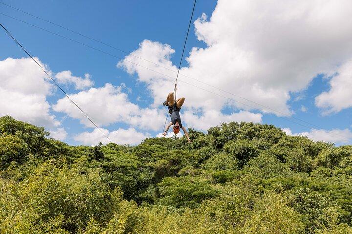 AdrenaLine Zipline Tour with WaterZip & Hawaii's LONGEST Zipline