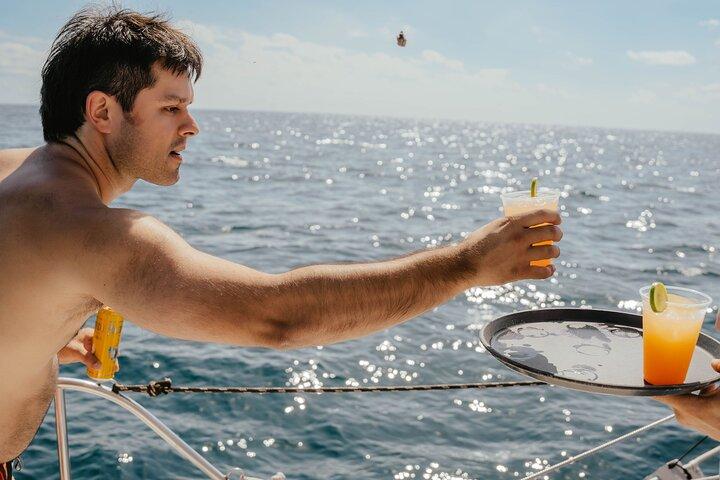 Los Cabos Private Catamaran Cruise with Snorkeling & Open Bar