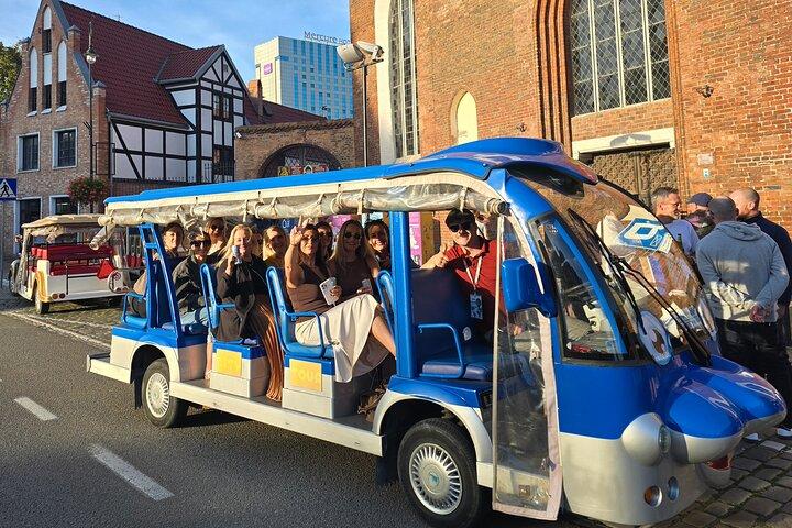 Gdansk City Tour Sightseeing by Golf Cart Shared or Private