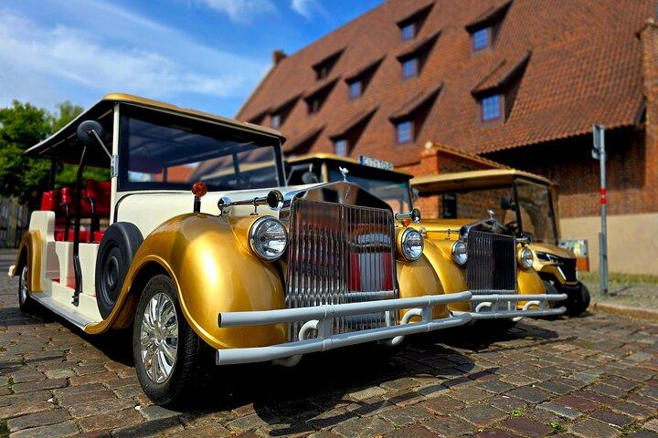Gdansk City Tour Sightseeing by Golf Cart Shared or Private