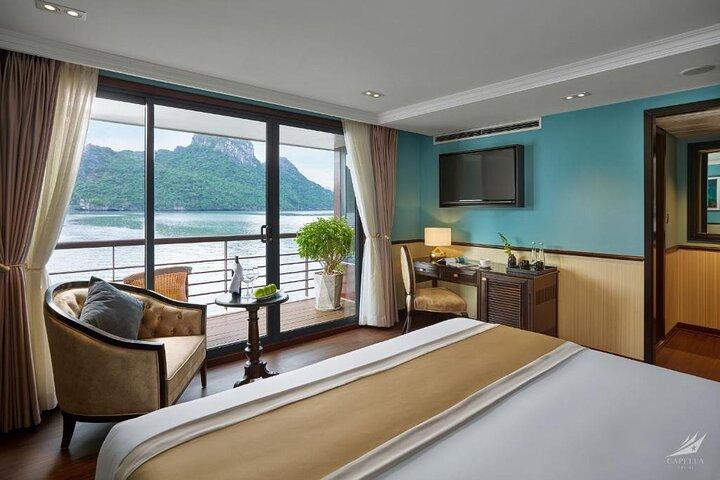 Top Lan Ha Bay Experience: 2D1N Capella 6-Star Cruise from Hanoi
