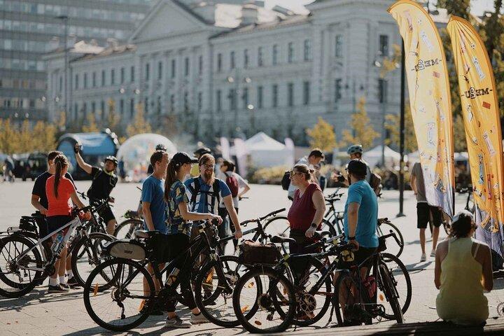 Private City Bike Tour of Vilnius Highlights