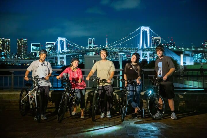 Tokyo Top Highlights 3h Guided Cycling Tour