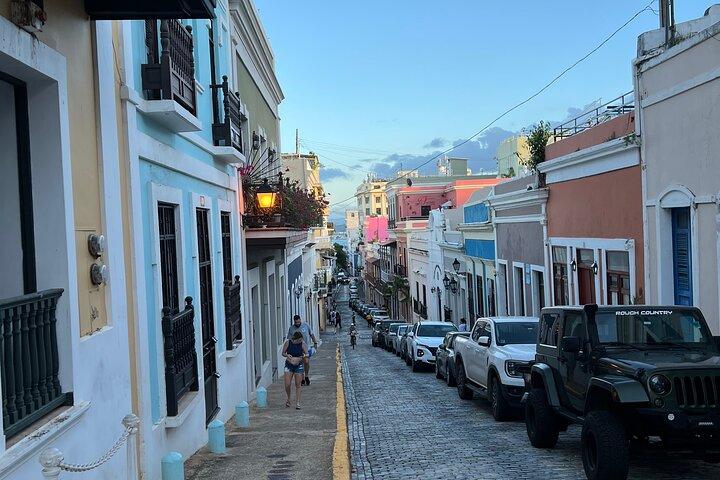 San Juan Tour Express Castle Beach and Food