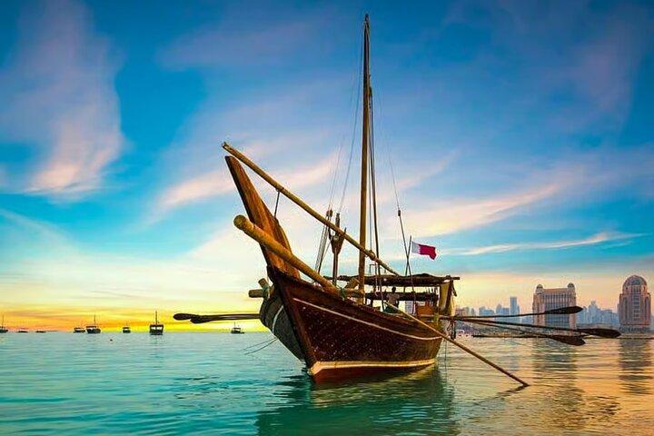 Sunset Dinner Cruise in Doha Bay A Traditional Dhow Experience