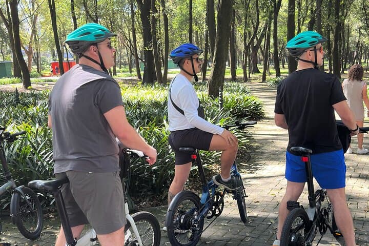 Private Ebike Tour in Chapultepec Forest in CDMX