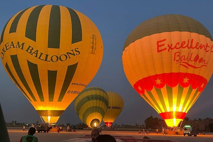 Hot Air Balloon Ride in Luxor with Transfers