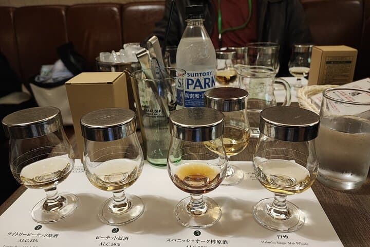 Suntory whisky distillery tasting day tour for VIP from Tokyo