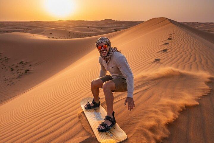 Dubai Desert Safari with Quad Bike Camel Ride Dinner and Shows