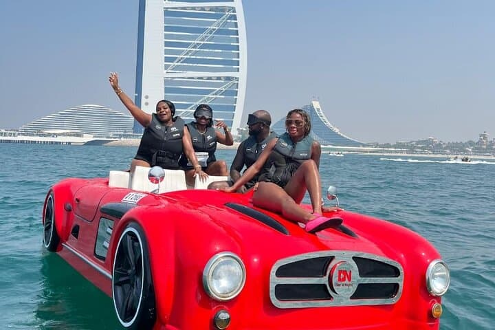 Dubai Jet Car Experience Drive on Water in Jumeirah