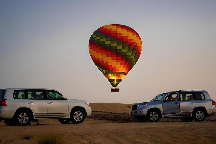 Hot Air Balloon Adventure Ride in Dubai with Pickup & drop &Video