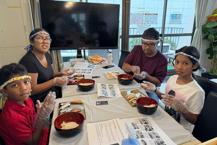 Shibuya Hands On Sushi Making Class with Chef