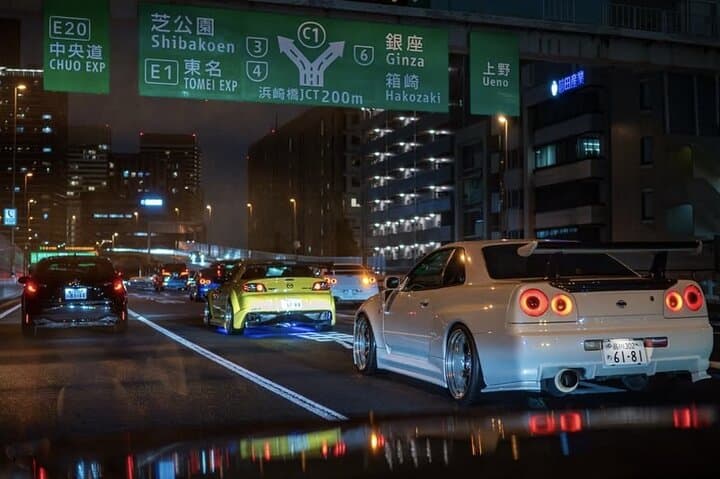 Daikoku & Tokyo Private JDM Tour by TopSecret Tuned R35 GT-R