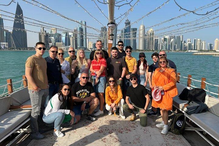 Doha City Guided Tour + Dhow Cruise -Complete Cultural experience