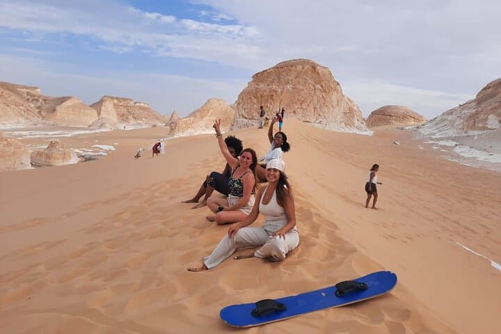 Fayoum Wadi El Rayan 4x4 Desert Adventure with Lunch Sandboard