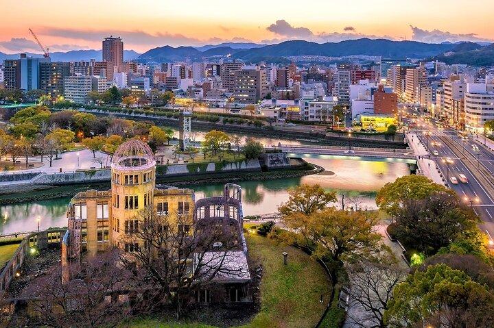 Hiroshima and Miyajima Island Full Day Tour with English driver