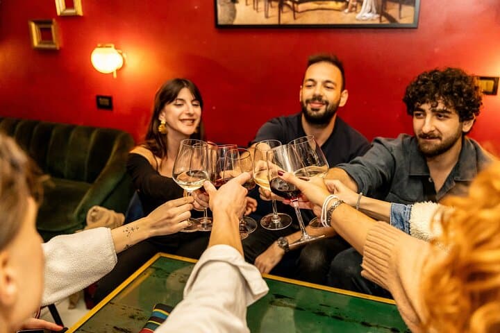 Rome Night Tipsy Tour & Bar Crawl with Forbidden History