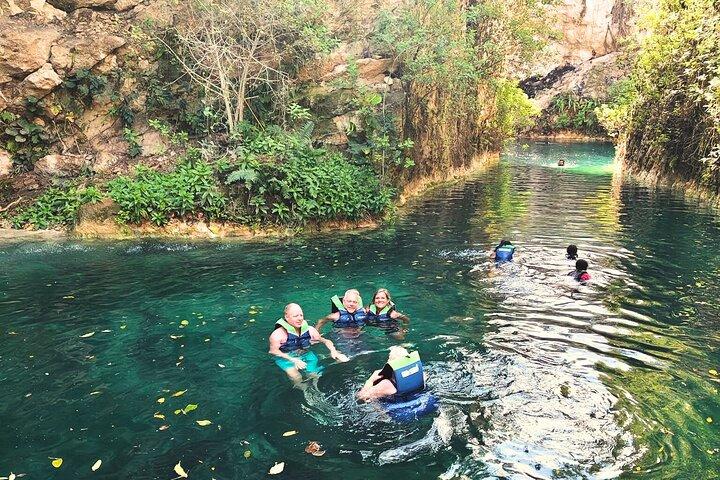 Merida : 4 Santa Barbara Cenotes and Bikes with Lunch