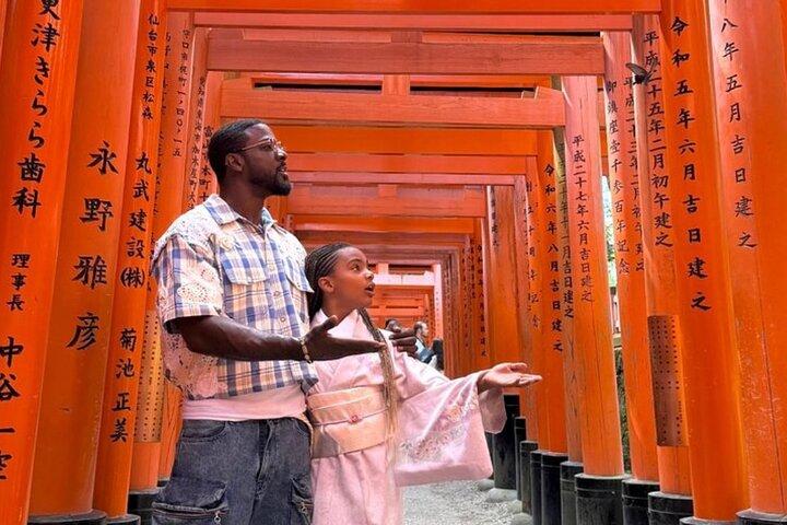 Kyoto and Nara Private Car Tour with a Local English Guide Driver