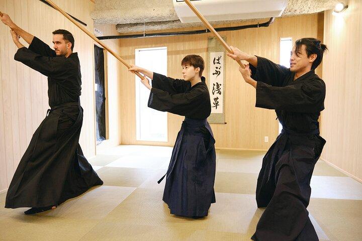 Samurai Training (Kyudo - Archery and Katana) in a small group