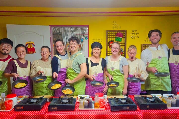 Local Home Korean Cooking Class & Market Adventure in Seoul