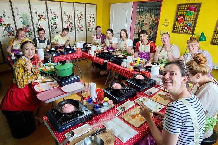 Local Home Korean Cooking Class & Market Adventure in Seoul