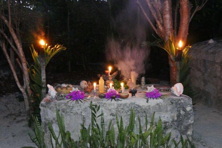 Mayan Ceremony in Tulum. Temazcal, Dinner and pick up included.