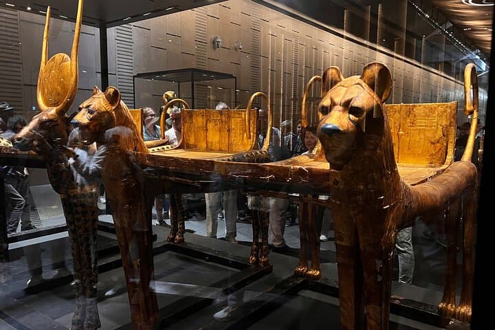 Grand Egyptian museum & pyramids & Sphinx & Tutankhamen full day