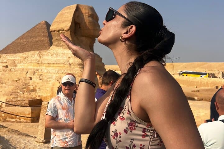 Grand Egyptian museum & pyramids & Sphinx & Tutankhamen full day