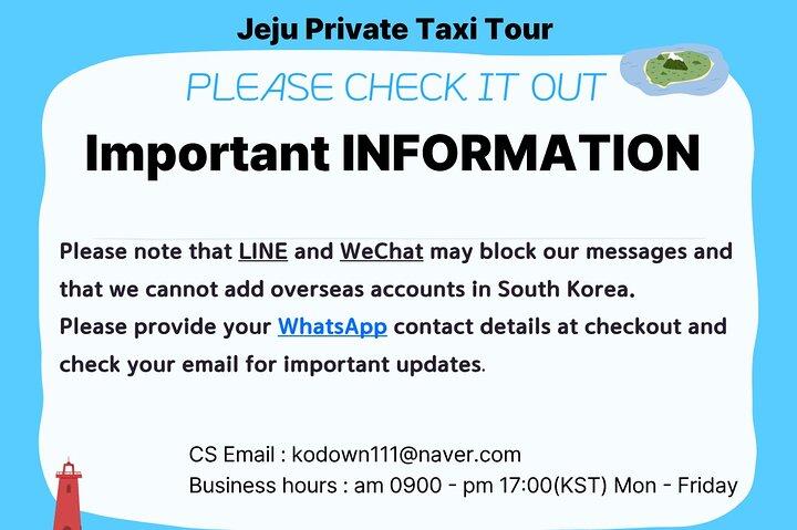 Jeju Island Private Taxi Tour : 2 Full days