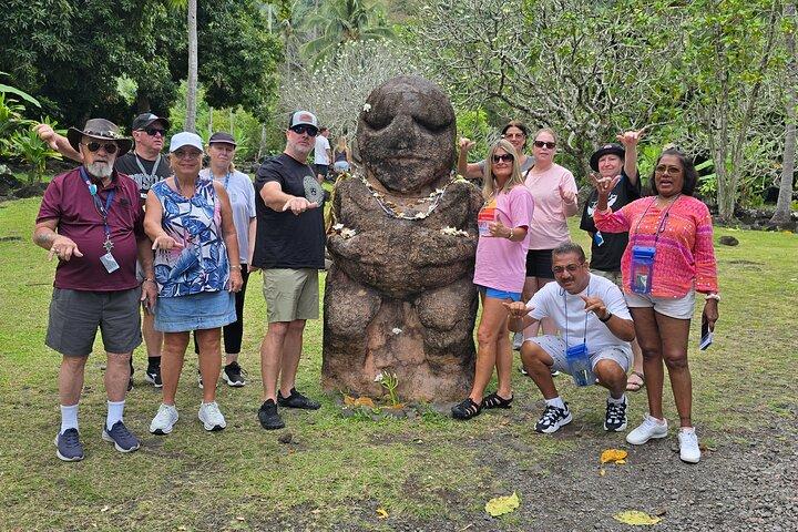 Small Group Shared Tahiti Circle Island Waterfalls and Views