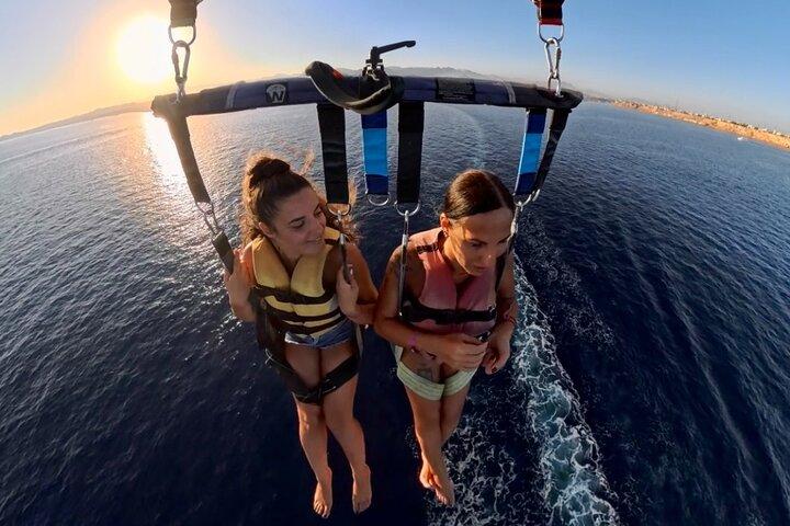 Parasailing in Sharm El Sheikh - Adventure over the Red Sea