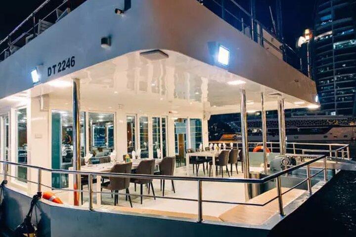 Dubai Marina VIP Catamaran Dinner Cruise
