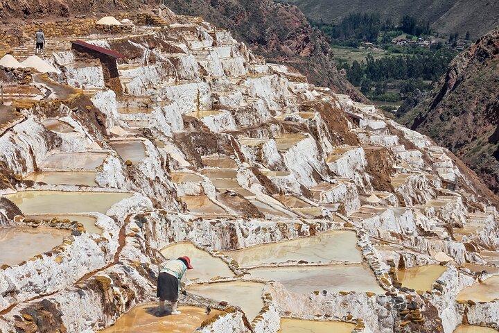 From Cusco: Maras Salt Mines and Moray -HALF DAY TOUR