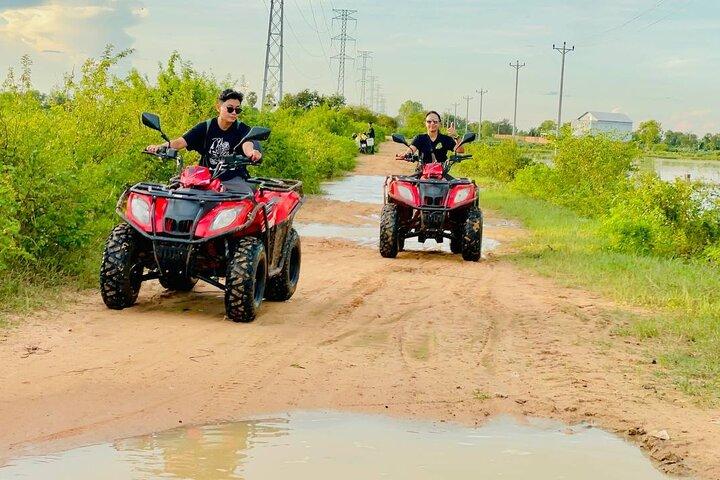 Countryside Quad Bike with Sunset Drink