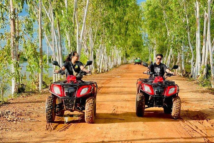 Countryside Quad Bike with Sunset Drink