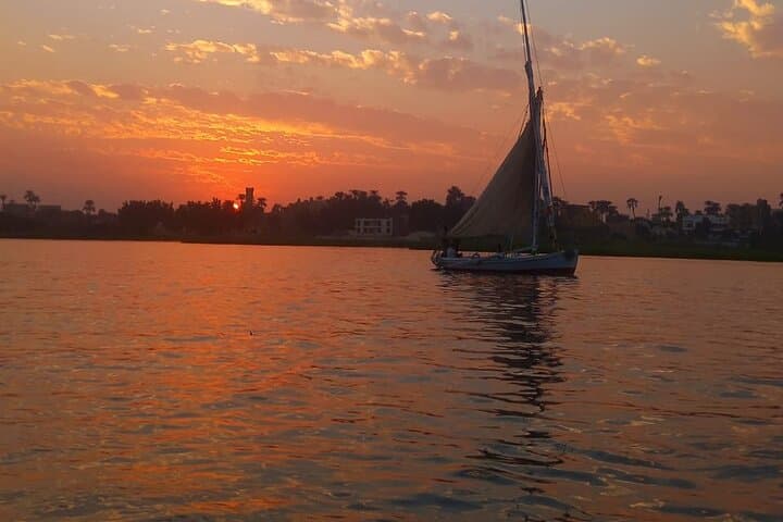 Luxor Private Sunset Felucca Ride on Nile River
